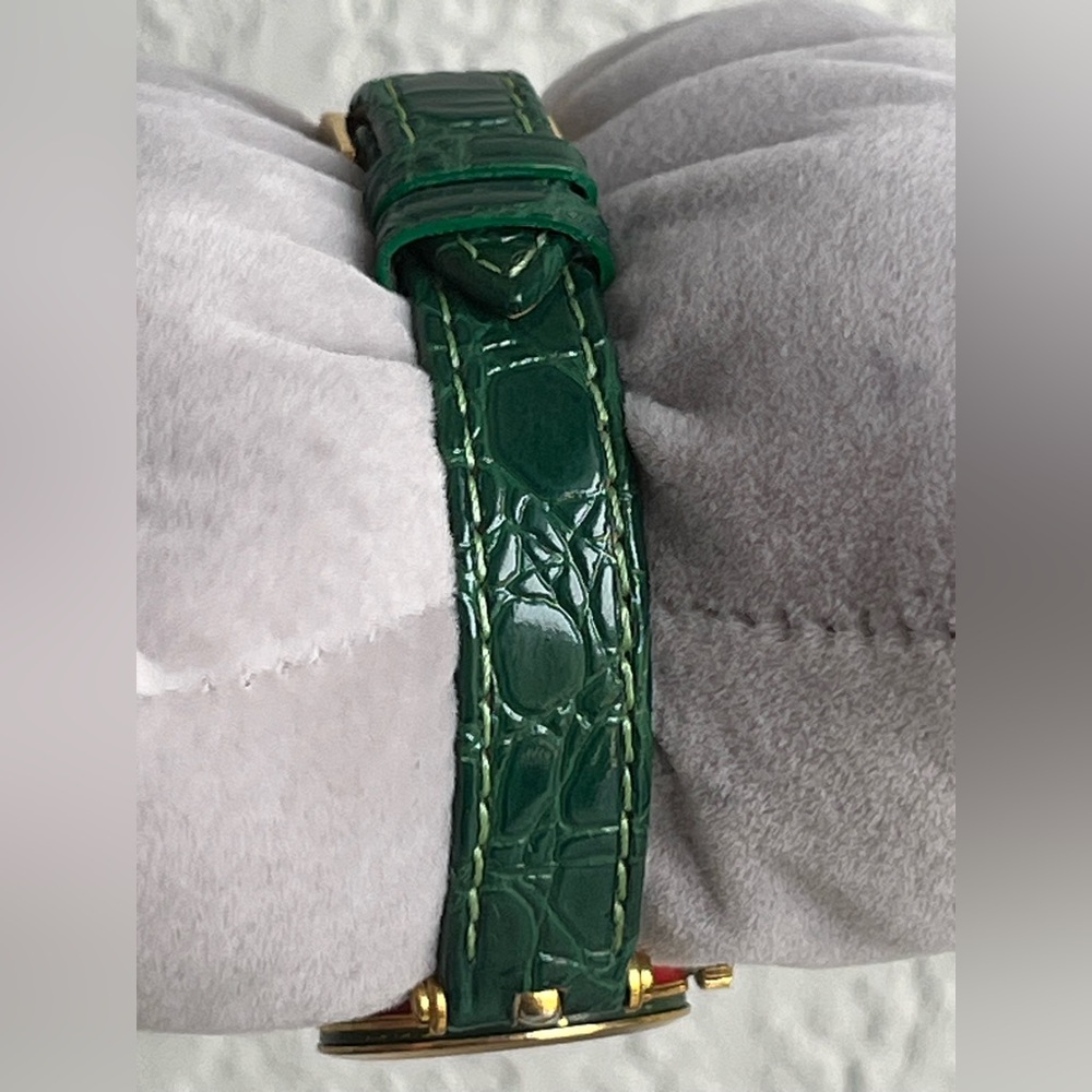 GUCCI 2000L Stacked Case sherry line green straps - Picture 8 of 16